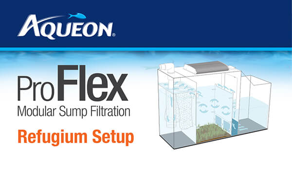 Aqueon ProFlex Modular Sump Filtration Refugium Setup