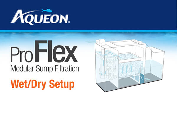 Aqueon ProFlex Modular Sump Filtration Wet/Dry Setup